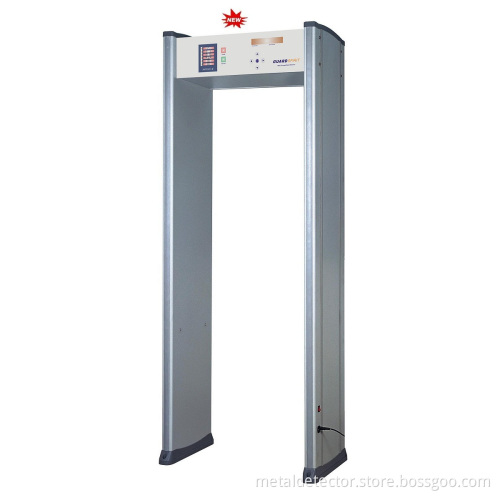 High sensitivity walk through metal detectors